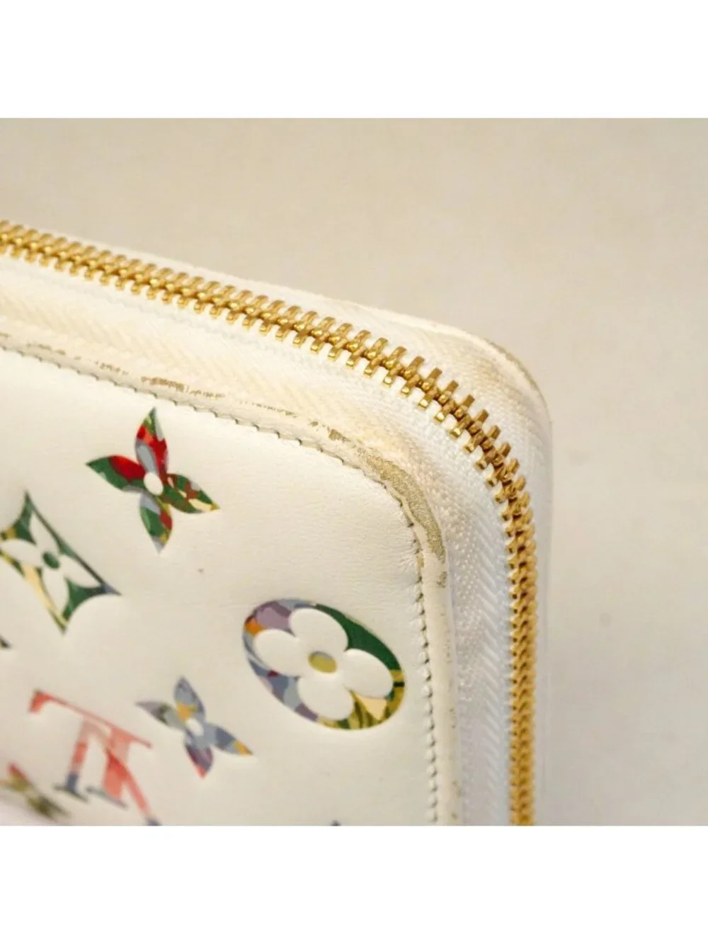Louis Vuitton Wallet LV Garden Zippy Blanc